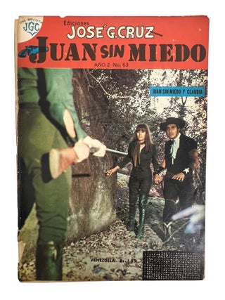 Jos&eacute; G. Cruz's Mexican Western Photo Comic,Archive "Juan Sin Miedo" Portrayed by Jes&uacute;s G&oacute;mez, 1964