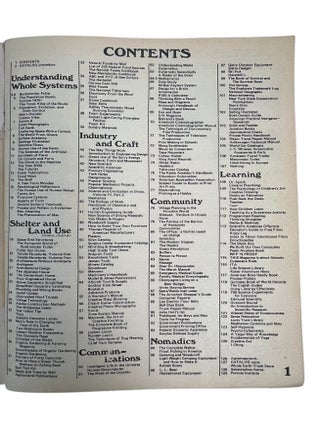 Whole Earth Catalog Archive Stewart Brand's Radical Counterculture 1969-1971