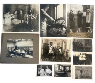 Item #23583 Early Documentation of Women in Chemistry, Bacteriology, Medicine, and Laboratory...