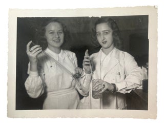 Early Documentation of Women in Chemistry, Bacteriology, Medicine, and Laboratory Instruction, 11 Photographs including Identified Individuals, circa 1900 to 1946
