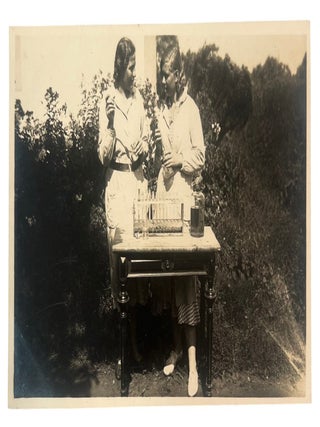 Early Documentation of Women in Chemistry, Bacteriology, Medicine, and Laboratory Instruction, 11 Photographs including Identified Individuals, circa 1900 to 1946