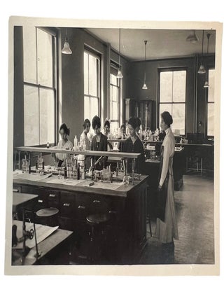 Early Documentation of Women in Chemistry, Bacteriology, Medicine, and Laboratory Instruction, 11 Photographs including Identified Individuals, circa 1900 to 1946