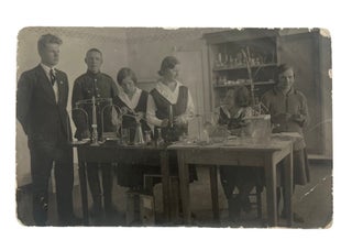 Early Documentation of Women in Chemistry, Bacteriology, Medicine, and Laboratory Instruction, 11 Photographs including Identified Individuals, circa 1900 to 1946