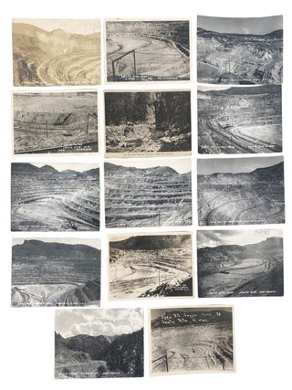 New Mexico Mining Archive Depicting Industrial systems of open pit Copper Extraction at Santa. New Mexico Mining Archive.