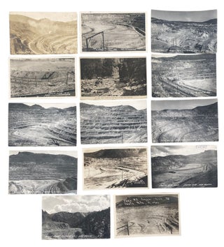 Item #23587 New Mexico Mining Archive Depicting Industrial systems of open pit Copper Extraction...