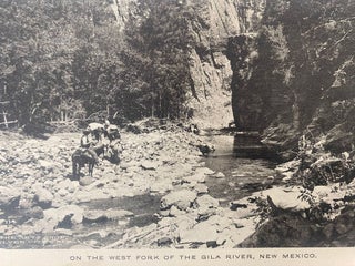 New Mexico Mining Archive Depicting Industrial systems of open pit Copper Extraction at Santa Rita, New Mexico, circa 1940s to 1950s