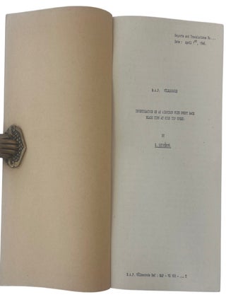 Allied Technical Intelligence and Captured German Aeronautical Research: JIOA Interrogation Report CGD 500, 1946