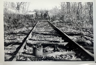 Volunteer Hand Labor and Historic Railroad Preservation, 37 Numbered Photographs, c. 1974