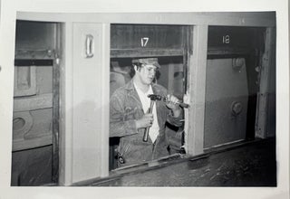 Volunteer Hand Labor and Historic Railroad Preservation, 37 Numbered Photographs, c. 1974