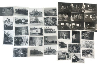 Oakland Station and Colorado Historic Railroad Museum Steam Equipment, 56 Photographs, 1974