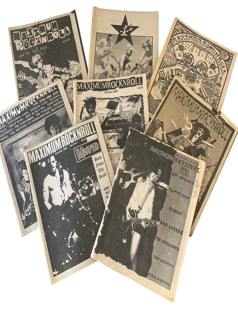 Maximum Rocknroll Archive, Mid 1990s Peak Circulation: Eight Issues Chronicling the International...