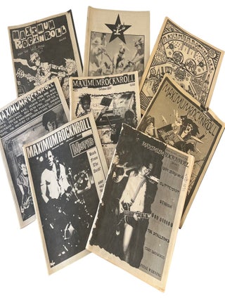 Maximum Rocknroll Archive, Mid 1990s Peak Circulation: Eight Issues Chronicling the International. Maximum RocknRoll.
