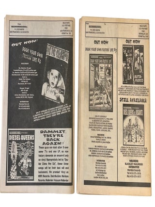Maximum Rocknroll Archive, Mid 1990s Peak Circulation: Eight Issues Chronicling the International Punk Underground