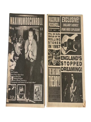 Maximum Rocknroll Archive, Mid 1990s Peak Circulation: Eight Issues Chronicling the International Punk Underground