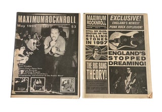 Maximum Rocknroll Archive, Mid 1990s Peak Circulation: Eight Issues Chronicling the International Punk Underground