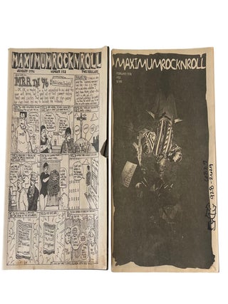 Maximum Rocknroll Archive, Mid 1990s Peak Circulation: Eight Issues Chronicling the International Punk Underground