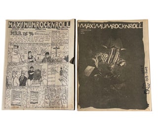 Maximum Rocknroll Archive, Mid 1990s Peak Circulation: Eight Issues Chronicling the International Punk Underground