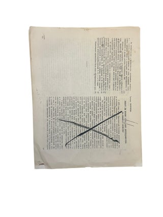 Russian Orthodox Church and State Surveillance in the Soviet Union, of Vasily Furov's Confidential Report, an English Translation including Original Cyrillic Text, c. 1980