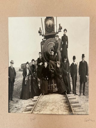 Item #23627 American Railroads, the SS St. Paul, and the International Travel Network Linking...