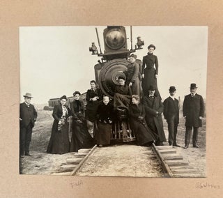 Item #23627 American Railroads, the SS St. Paul, and the International Travel Network Linking...