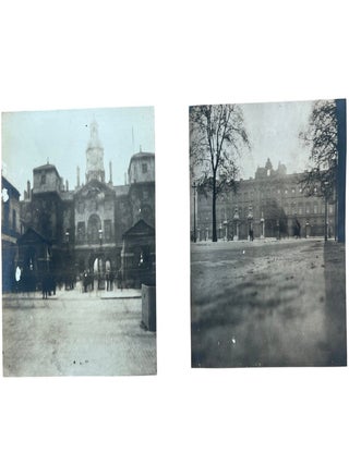 American Railroads, the SS St. Paul, and the International Travel Network Linking Texas to Mexico and Europe, Photo Album with Handwritten Notes,c. 1902