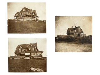 American Railroads, the SS St. Paul, and the International Travel Network Linking Texas to Mexico and Europe, Photo Album with Handwritten Notes,c. 1902