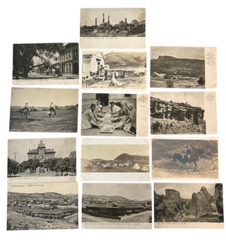 Item #23628 Apache Peoples, Mining Industry, and the Making of Modern Silver City, 13 Real Photo...