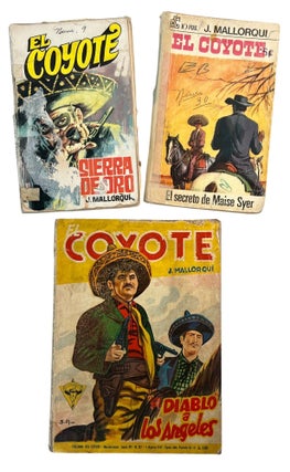 Item #23630 José Mallorquí's El Coyote: Bruguera, Favencia, and Dardo Editions of a...