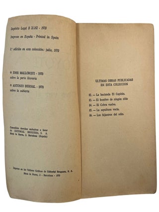Jos&eacute; Mallorqu&iacute;'s El Coyote: Bruguera, Favencia, and Dardo Editions of a Defining Spanish Western, 1957-1973