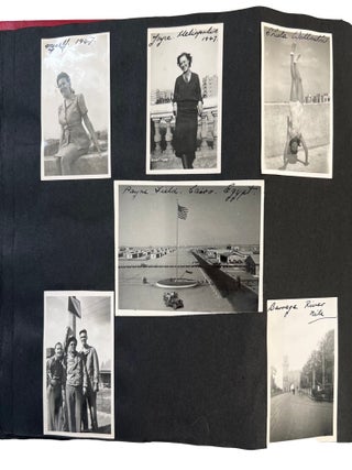 Women&rsquo;s Army Corps Egypt Service Album, 130 Photographs with Identified Individuals and Captions, 1946 to 1947