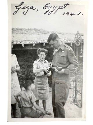 Women&rsquo;s Army Corps Egypt Service Album, 130 Photographs with Identified Individuals and Captions, 1946 to 1947