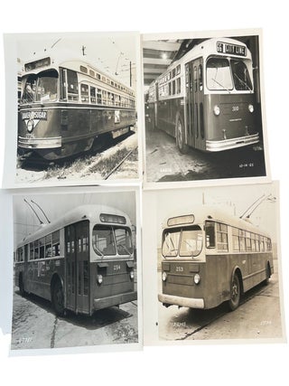 Philadelphia Transportation Company Accident Investigation Photograph Archive s, Large Format Photographs with Working Captions c. 1953 to 1956
