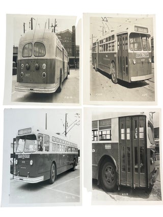 Philadelphia Transportation Company Accident Investigation Photograph Archive s, Large Format Photographs with Working Captions c. 1953 to 1956