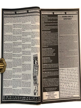 Archive of Punk and Hardcore Zines, Label Magazines and Catalogues, Including Maximumrocknroll, Revelation Records, and Punk Planet, 1996 to 2000