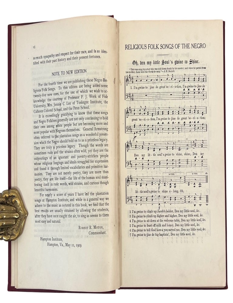 Hampton & Tuskegee Institute and the Preservation of Black Sacred Music, "Religious Folk...