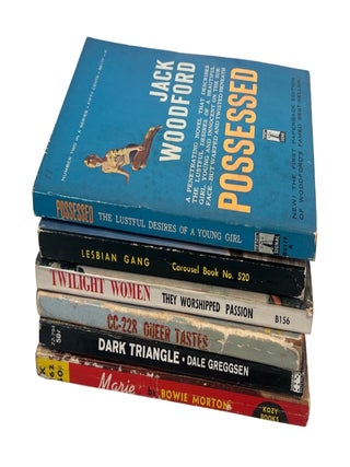 Lesbian Pulp Fiction Archive of Six Mass Market Paperbacks Reflecting Censorship, Criminalization, and Popular Representations of Lesbian Identity, 1952&ndash;1969