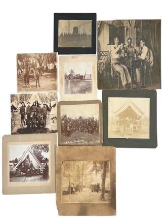 Spanish-American and Philippine-American War Archive of 11 U.S. Military Photographs Documenting. American Deployment in the Philippines.