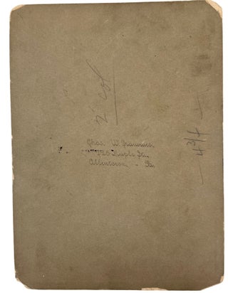 Spanish-American and Philippine-American War Archive of 11 U.S. Military Photographs Documenting Mobilization, Camp Life, and American Colonial Occupation, circa 1898–1901