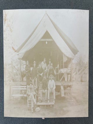 Spanish-American and Philippine-American War Archive of 11 U.S. Military Photographs Documenting Mobilization, Camp Life, and American Colonial Occupation, circa 1898&ndash;1901