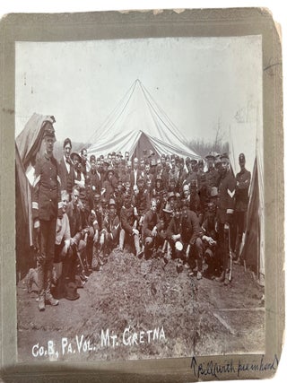 Spanish-American and Philippine-American War Archive of 11 U.S. Military Photographs Documenting Mobilization, Camp Life, and American Colonial Occupation, circa 1898&ndash;1901