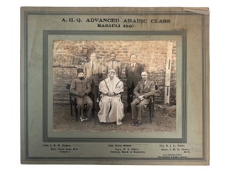 Indian Personnel in the British Army Headquarters, Five Large Format Photographs of the Imperial Military in British India Documenting Language Training and Ordnance Administration, 1940 to 1945
