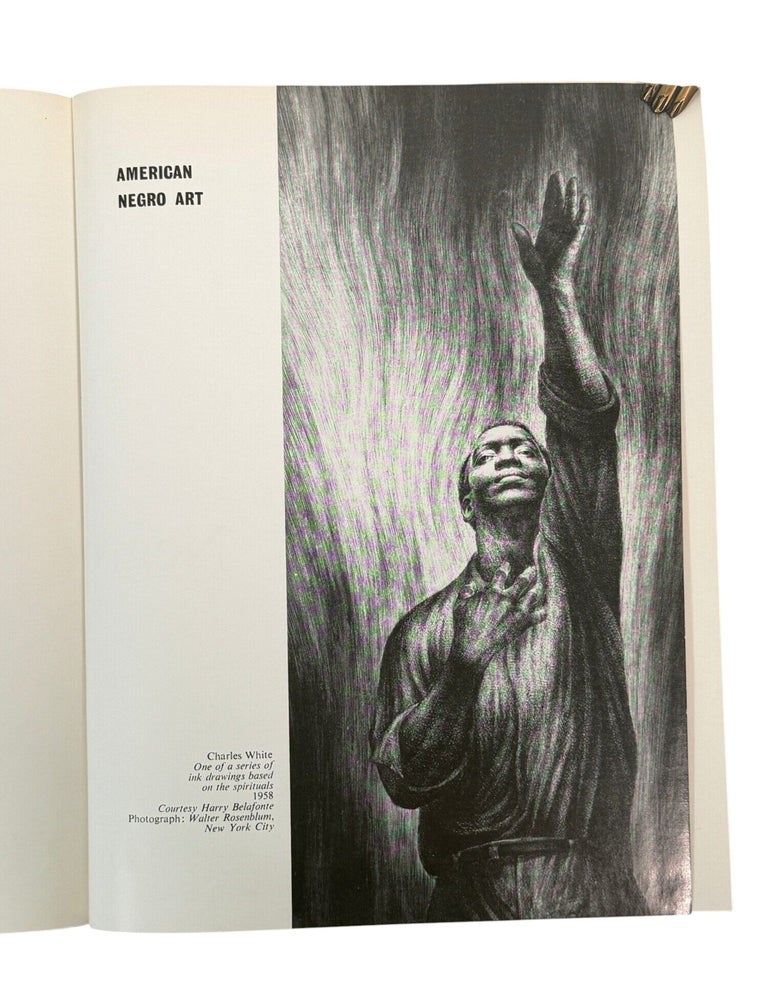 Item #23666 Cedric Dover&rsquo;s American Negro Art, First Edition, 1960, From the Harlem Renaissance to Postwar Modernism. Cedric Dover, Negro Art.