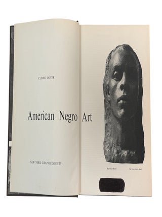 Cedric Dover&rsquo;s American Negro Art, First Edition, 1960, From the Harlem Renaissance to Postwar Modernism