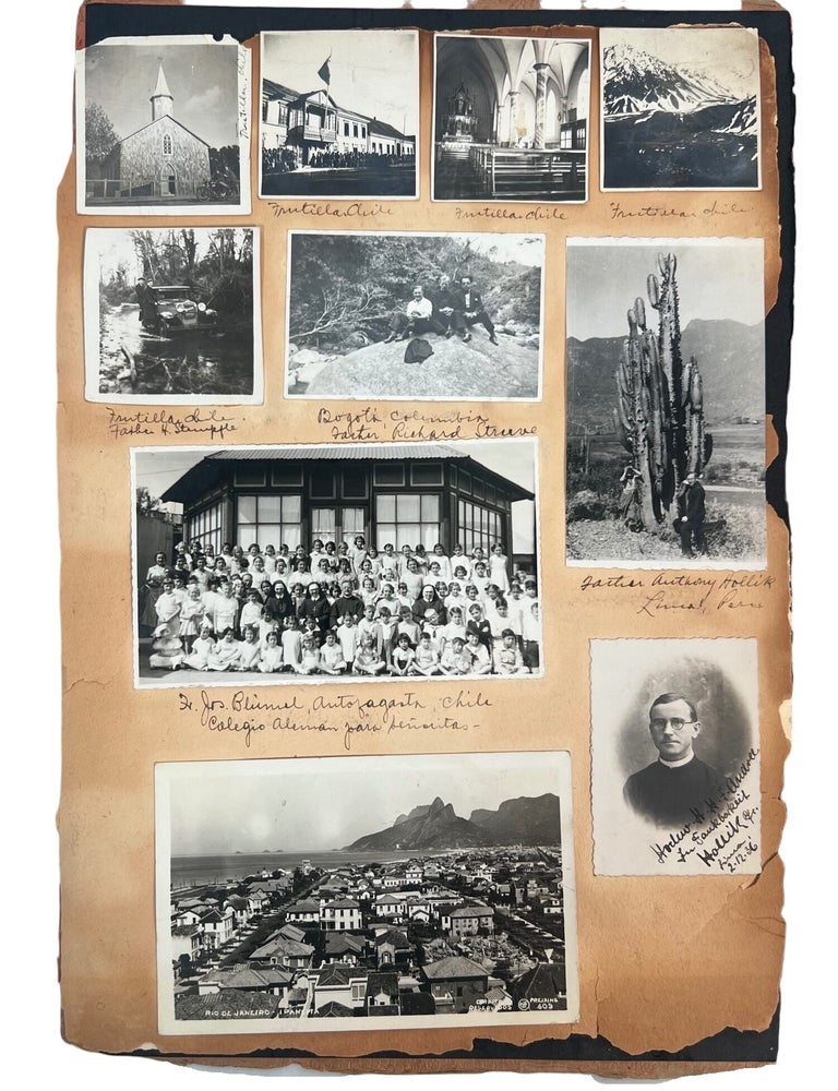 Large Photograph Album of Mission Schools, Church Construction, and Indigenous Communities across...