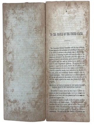 "Black Republicanism versus Democracy," Race, Popular Sovereignty, and the Democratic Defense of Slavery in Kansas, 1856