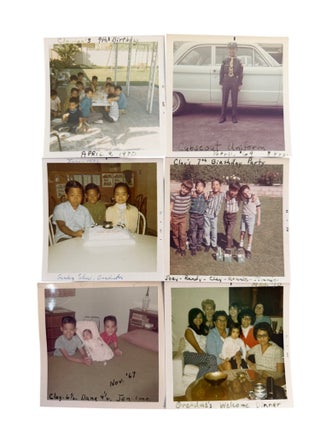 Filipino American Family in Southern California, Over 130 Photos of a Partially Identified 1966-70