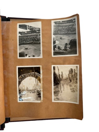 Post-Revolutionary Mexico: Xochimilco, Teotihuacan, El Toreo, Album of 96 Photographs & Ephemera, 1931 to 1939