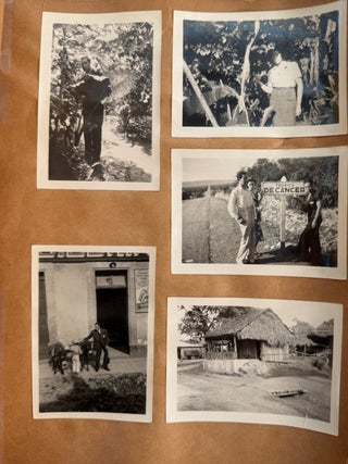 Post-Revolutionary Mexico: Xochimilco, Teotihuacan, El Toreo, Album of 96 Photographs & Ephemera, 1931 to 1939