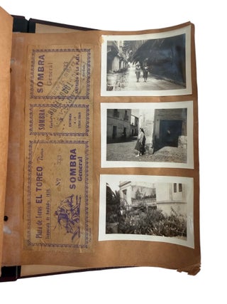 Post-Revolutionary Mexico: Xochimilco, Teotihuacan, El Toreo, Album of 96 Photographs & Ephemera, 1931 to 1939