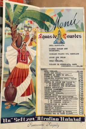 Post-Revolutionary Mexico: Xochimilco, Teotihuacan, El Toreo, Album of 96 Photographs & Ephemera, 1931 to 1939